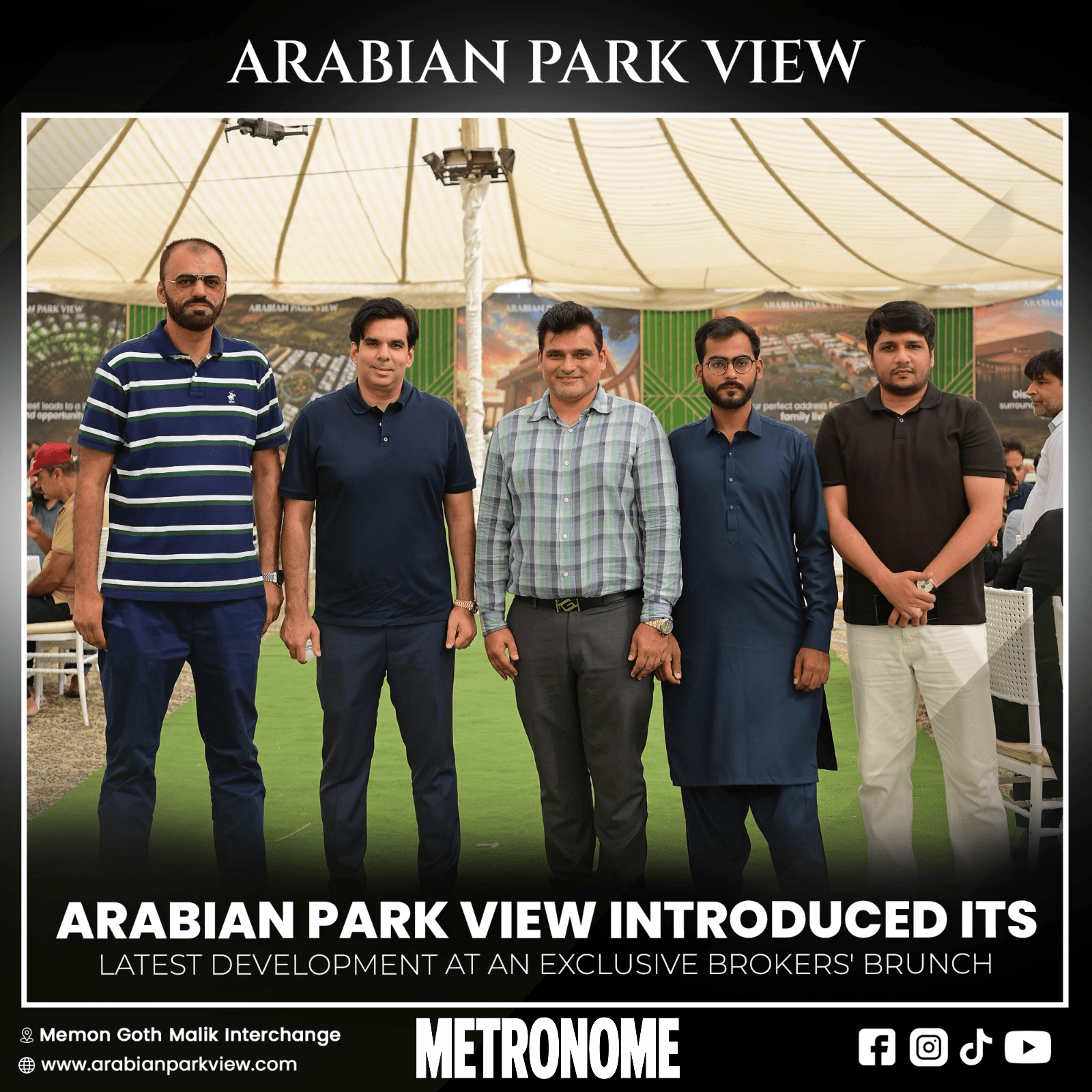 Arabian Park View featured on Official Metronome Instagram