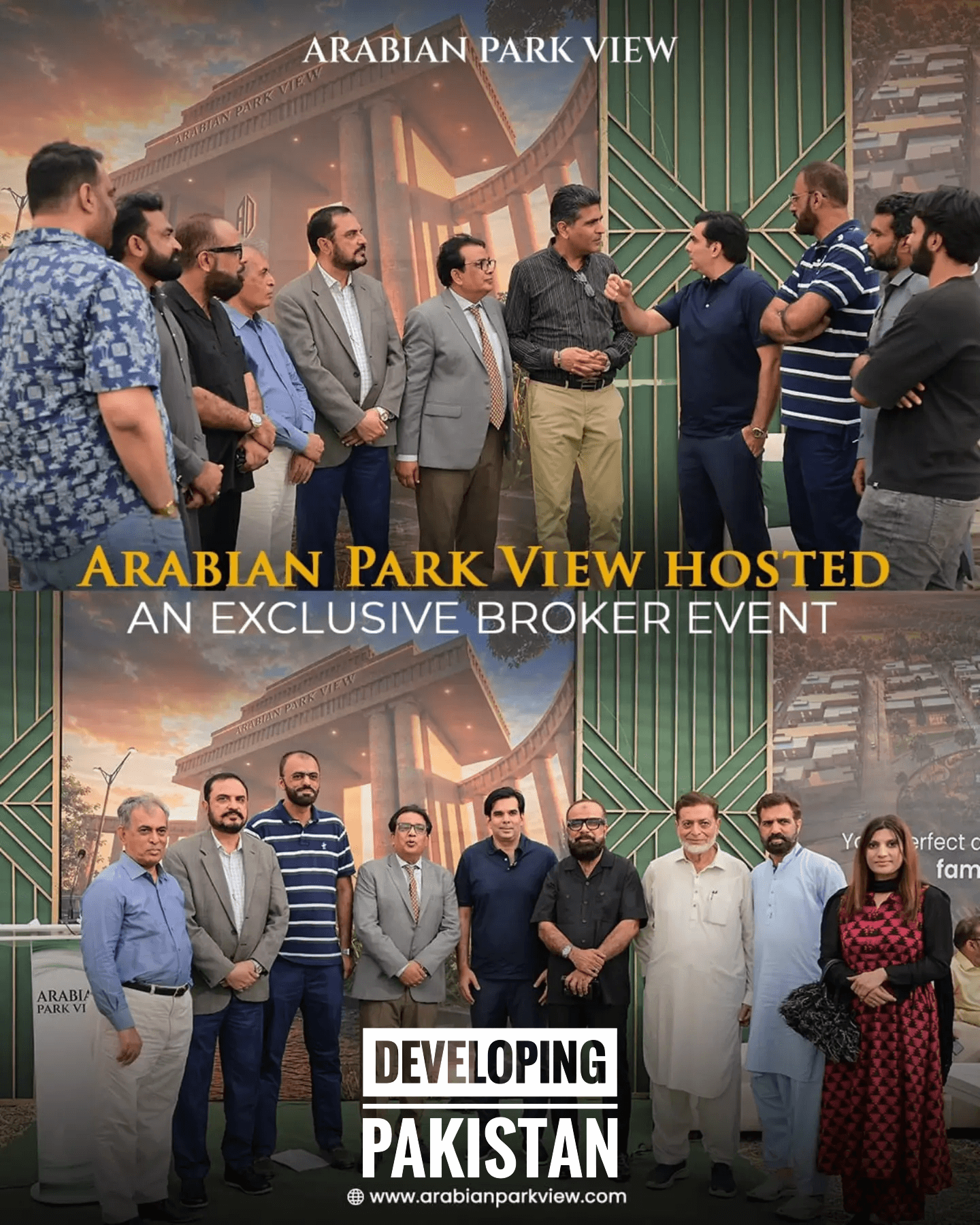 Arabian Park View featured on Pakistan Developing Instagram